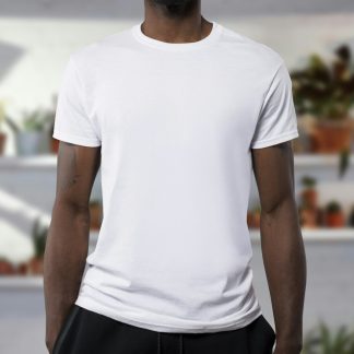 R0Pqcx Men's Classic Crew Neck T-Shirt — Soft Cotton Everyday Tee